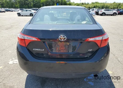 2015 Toyota Corolla L z USA, uszkodzony, nr VIN 2T1BURHE9FC369634